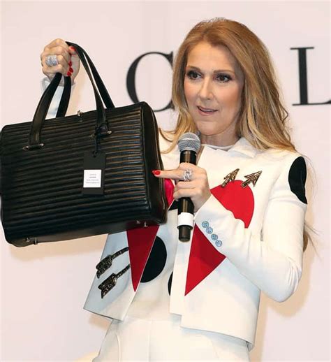 celine dion bag launch|Celine Dion bag collection.